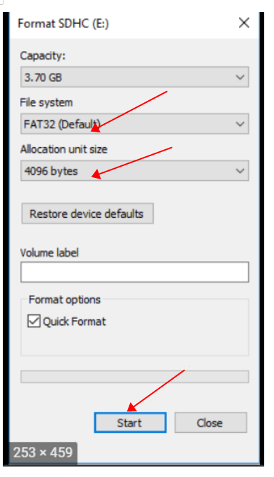 Carte MicroSD 8Go Pour Blackbox - SpeedyBee 