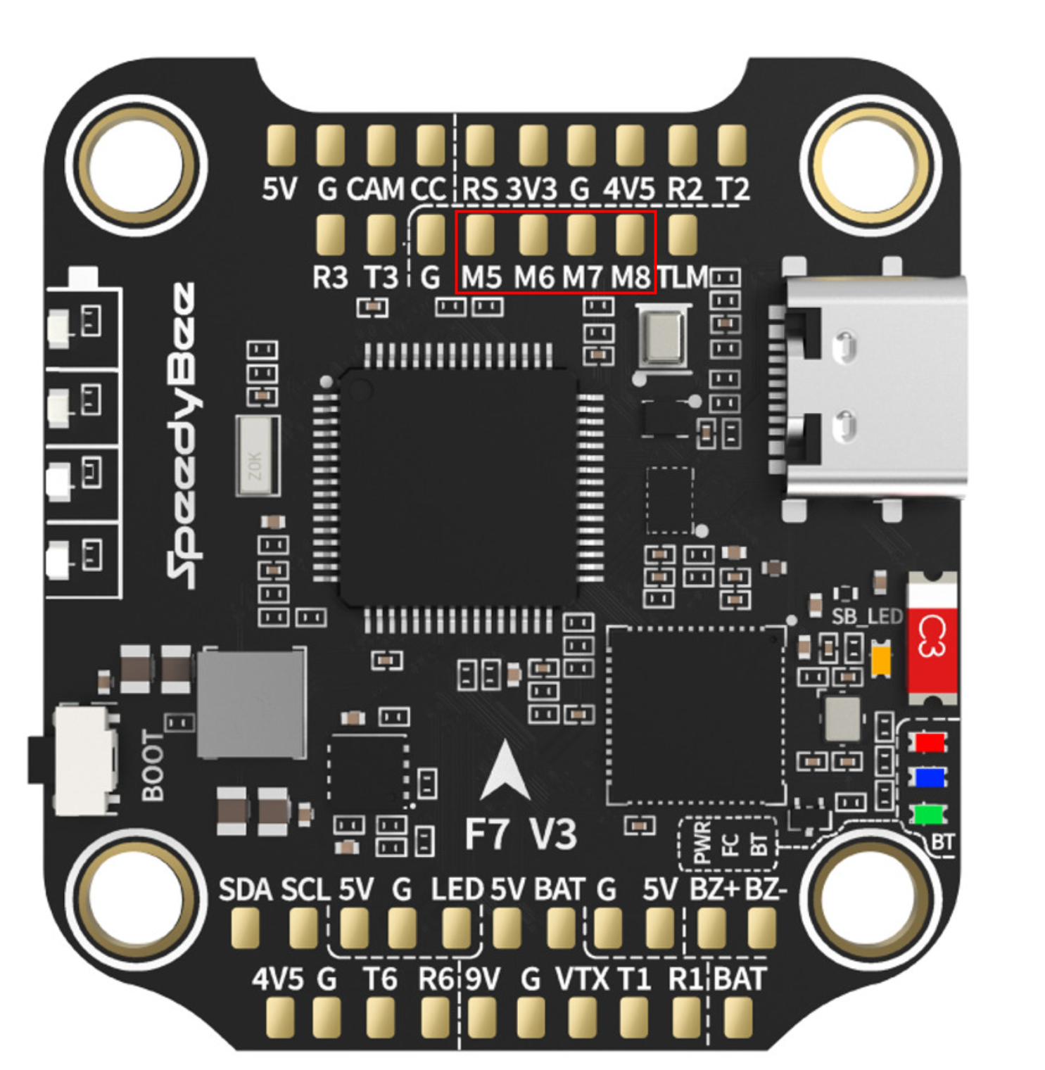 hey guys, go an speedybee f7 V2 and it does nit connect to my pc